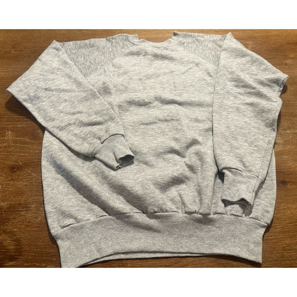Vintage 90s Harvard University College Emblem Graphic Grey Crewneck Size XL - Picture 8 of 8